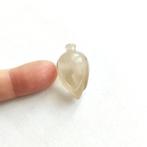 Indochinois ancien Cristal de roche Talisman perle de fleur, Antiek en Kunst