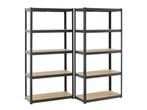 Veiling - Stellingkast Dubbel - 180x90x40 cm - Grijs