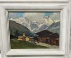 Europese school (XX) - Paesaggio montano, Antiek en Kunst