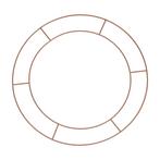 Rose Gouden Frame Rond Metaal 40cm, Verzenden