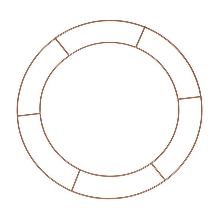 Rose Gouden Frame Rond Metaal 40cm, Hobby en Vrije tijd, Feestartikelen, Nieuw, Verzenden