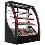 Koelvitrine | PAK | Zwart | +2°C/+6°C | Geforceerd | 4, Verzenden, Nieuw in verpakking