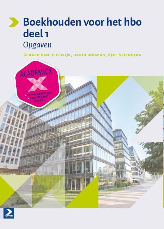 Boekhouden voor het hbo Opgaven 1 9789039528112, Boeken, Studieboeken en Cursussen, Gelezen, Verzenden