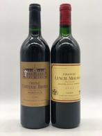 Mixed lot of 2 x 75cl Haut Medoc Grand Cru Classées 1989/.., Verzamelen, Wijnen, Nieuw, Rode wijn, Frankrijk, Ophalen of Verzenden
