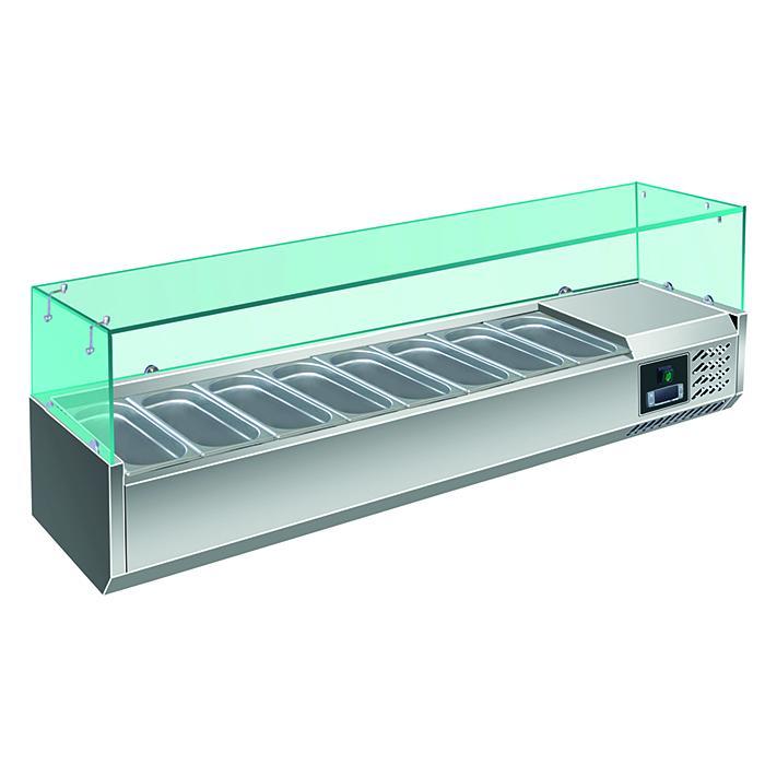 SARO Gekoelde opzetvitrine - EVRX 1800/330, Zakelijke goederen, Horeca | Keukenapparatuur, Koelen en Vriezen, Verzenden