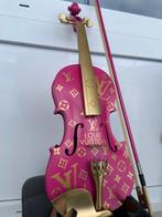 J.Reinhardt - Louis Vuitton Violin - CraZy Pink & Gold, Antiquités & Art