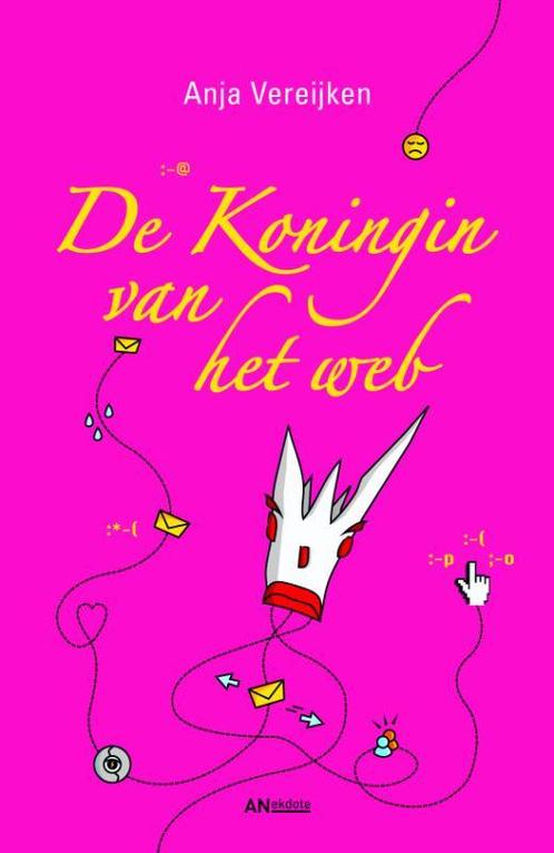 De Koningin van het web 9789081329026 A.H.M. Vereijken, Boeken, Kinderboeken | Jeugd | 13 jaar en ouder, Gelezen, Verzenden