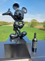 Beeld, 77 cm high garden image Mickey Mouse on block - 77 cm