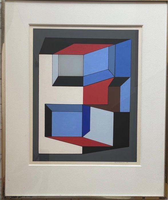 Guy Vandenbranden (1926-2014) - Composition, Antiek en Kunst, Kunst | Schilderijen | Modern