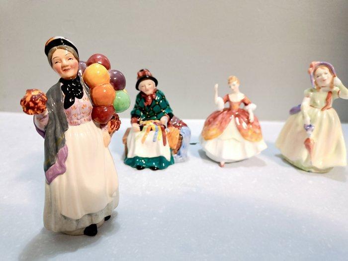 Royal Doulton - Beeldje (4) - Beenderporselein, Antiek en Kunst, Antiek | Glaswerk en Kristal