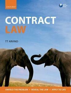 Contract law by TT Arvind (Paperback) softback), Livres, Livres Autre, Envoi