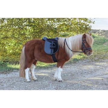 Zadelset economy pony zwart - (incl.singel,stijgbeug.,-riem), Dieren en Toebehoren, Nieuw