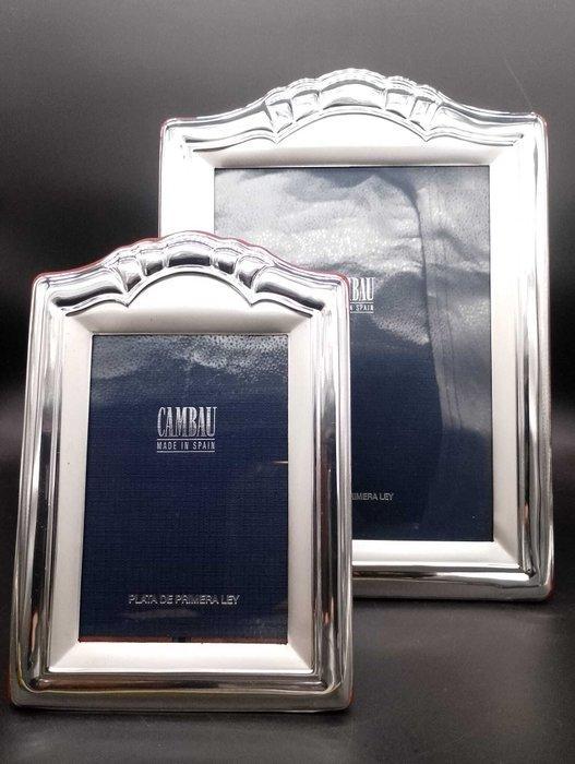 cambau - Cadre photo (2) - Argent 925, Antiquités & Art, Antiquités | Argent & Or