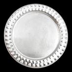 Modernist sterling silver drink coaster / ashtray with, Antiquités & Art, Antiquités | Argent & Or