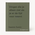Dingen die je alleen ziet als je er de tijd voor neemt, Boeken, Verzenden, Zo goed als nieuw, Haemin Sunim