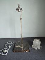 Lampe de bureau - Marbre, Métal, Verre