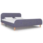 vidaXL Bedframe stof lichtgrijs 140x200 cm, Huis en Inrichting, Slaapkamer | Bedden, Verzenden, Nieuw