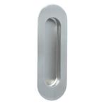 Schuifdeurkom Ovaal 120x40mm rvs, Huis en Inrichting, Kasten | Overige, Nieuw