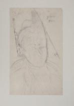 Amedeo Modigliani (1884-1920) - Muse au cheveux cours