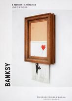 Banksy (1974) - Love is in the bin, Antiek en Kunst