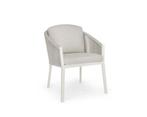 Suns Avero tuinstoel Matt white Fishbone weaving Camel sand, Tuin en Terras, Nieuw