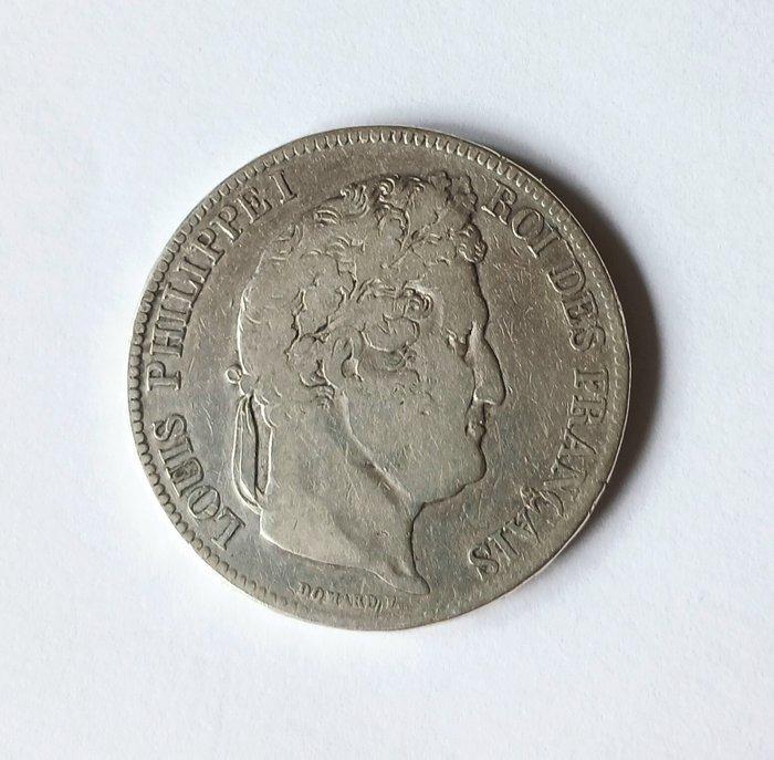 Frankrijk. Louis Philippe I. 5 Francs 1834-A, Paris (Zonder, Postzegels en Munten, Munten | Europa | Euromunten