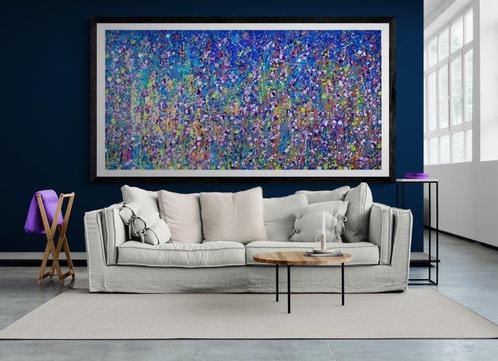 Myriam Carbonnier - Jardin mystique XXL, Antiek en Kunst, Kunst | Schilderijen | Modern
