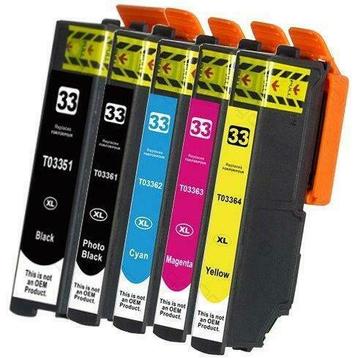 Huismerk Epson Expression Premium XP-630 cartridges T33 X..., Verzenden
