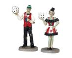 Lemax - Casino Figurine -  Set Of 2