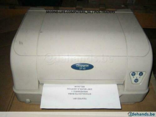 CompuPrint SP40 M00648 - Parallel + Serial Printer, Computers en Software, Printers, Printer, Gebruikt, Ophalen of Verzenden