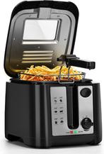 Aigostar Olivia 30ZST - Frituurpan - 1650W - 2.5L - Zwart, Huis en Inrichting, Verzenden, Nieuw