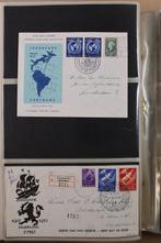 Suriname 1950/1987 - Collection FDC dans 2 albums Importa, Postzegels en Munten, Gestempeld