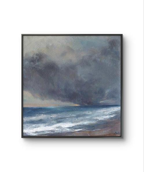 Cristina Paolini - Verso la fine di un giorno qualunque, Antiek en Kunst, Kunst | Schilderijen | Modern