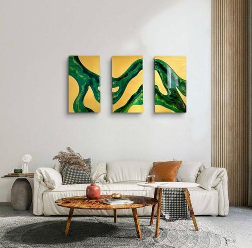 Agnieszka Sidek - Zielona rzeka, Antiek en Kunst, Kunst | Schilderijen | Modern