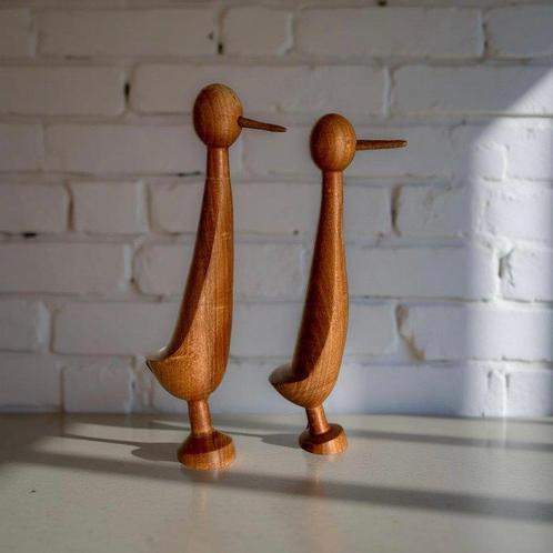 Deense Fabrikant - Onbekende Designer - Figuur - Teak, Antiek en Kunst, Antiek | Meubels | Stoelen en Sofa's