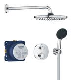 Grohe Precision Thermostat Perfect shower set met Vitalio, Doe-het-zelf en Bouw, Sanitair, Ophalen of Verzenden, Nieuw, Chroom