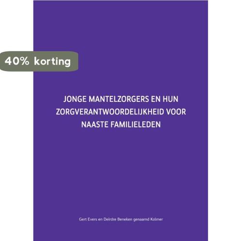 Jonge mantelzorgers en hun zorgverantwoordelijkheid voor, Boeken, Studieboeken en Cursussen, Zo goed als nieuw, Verzenden