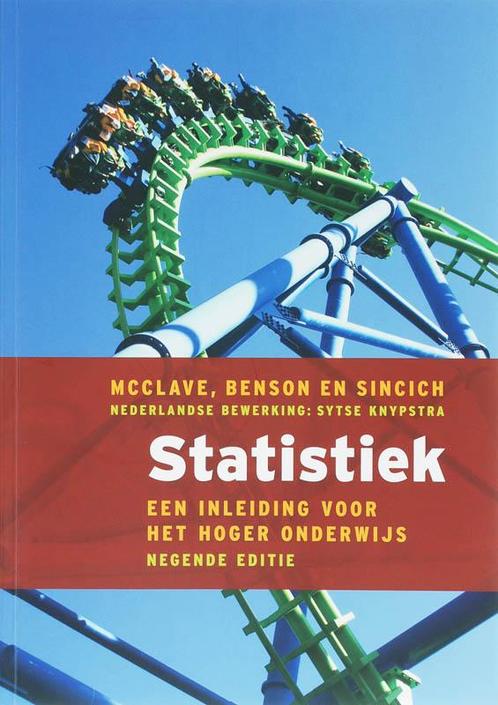 Statistiek 9789043013352 J.T. MacClave, Boeken, Schoolboeken, Zo goed als nieuw, Verzenden