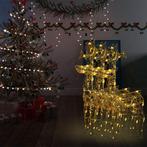 vidaXL Décorations de Noël de renne 3 pcs 60x16x100 cm, Neuf, Verzenden