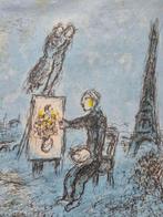 Marc Chagall (1887-1985) - Le Peintre et son Double (de