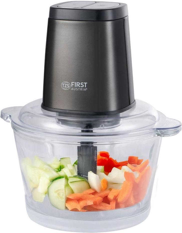 Hakmolen elektrisch - 1,7L - Met RVS Kom - 500W - Grijs - TZ, Elektronische apparatuur, Keukenmixers, Nieuw, Verzenden