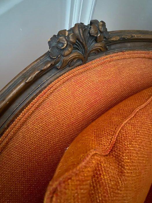 Chaise longue - Kersenhout, Antiek en Kunst, Antiek | Overige Antiek