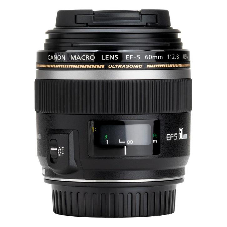 Canon EF-S 60mm f/2.8 macro USM met garantie, Audio, Tv en Foto, Foto | Lenzen en Objectieven, Verzenden