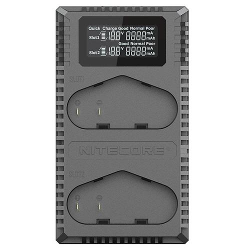 Nitecore UCN4 USB lader compatible met Canon LP-E4/LP-E4N, Audio, Tv en Foto, Accu's en Batterijen, Nieuw, Verzenden