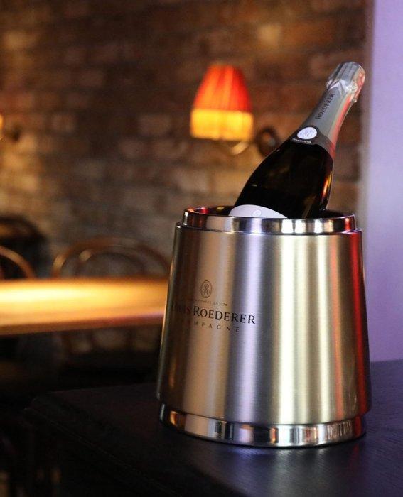 Louis Roederer - Wijnkoeler - Metaal, Antiquités & Art, Antiquités | Meubles | Tables