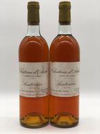2 x 75cl Chateau dArche, Sauternes 1978 (Bordeaux, wit), Witte wijn, Ophalen of Verzenden