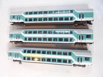 Fleischmann H0 - 5122/5123 - Ensemble de train (3) - Trois