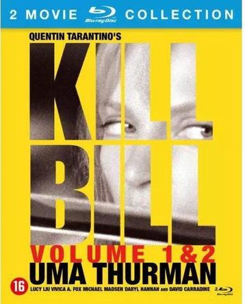 Kill Bill 1 en 2 (blu-ray nieuw), Ophalen of Verzenden