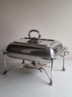 Rechaud - Verzilverd - Antiek Engels serveren, Antiek en Kunst