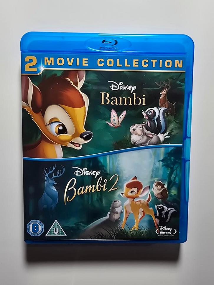 BAMBI 1 & 2 (IMPORT WITH DUTCH SUBS) (BLURAY), Cd's en Dvd's, Blu-ray, Gebruikt